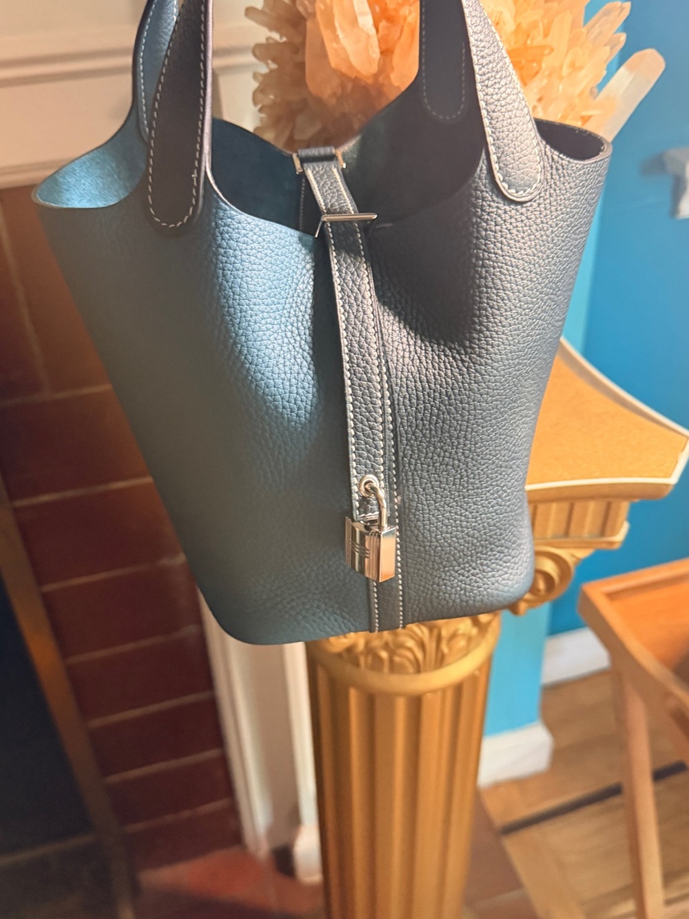 Hermes Picotin Bicolor Clemence PM